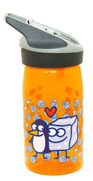 Afbeeldingen van Tritan bottle KXS Orange Pinghielo 0.45L
