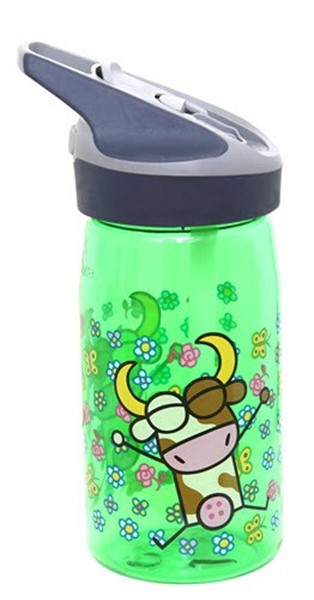 Afbeeldingen van Tritan bottle KXS Green Vacaline 0.45L