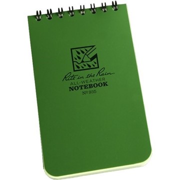 Afbeeldingen van Top spiraal notebook 7½ x 12½ cm groen