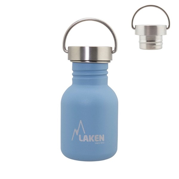 Afbeeldingen van SS Basic Bottle 0.35  Lavande steelcap