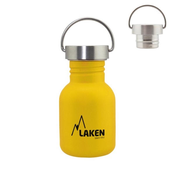 Afbeeldingen van SS Basic Bottle 0.35 Yellow steelcap