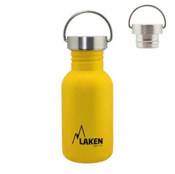Afbeeldingen van SS Basic Bottle 0.5 Yellow steelcap