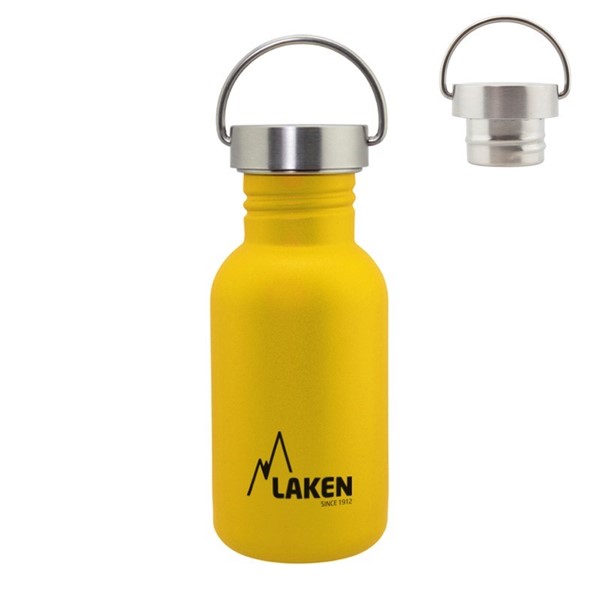 Afbeeldingen van SS Basic Bottle 0.5 Yellow steelcap