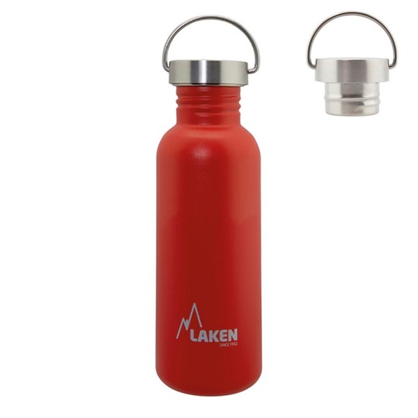 Afbeeldingen van SS Basic Bottle 0.75 Red steelcap