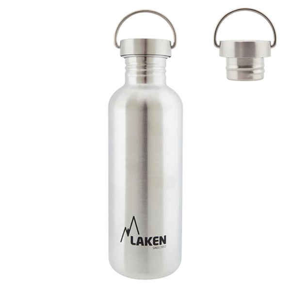 Afbeeldingen van SS Basic Bottle 1.0 Silver steelcap