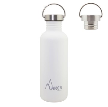 Afbeeldingen van SS Basic Bottle 1.0 White steelcap