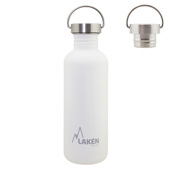 Afbeeldingen van SS Basic Bottle 1.0 White steelcap