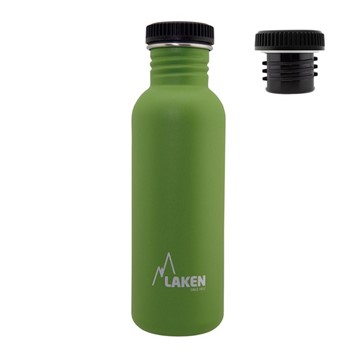 Afbeeldingen van SS Basic Bottle 1,0 Green screwcap