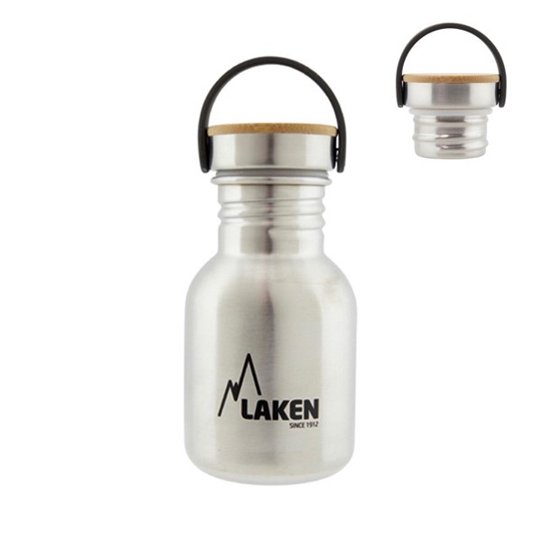 Afbeeldingen van SS Basic Bottle 0.35 Bamboo Silver