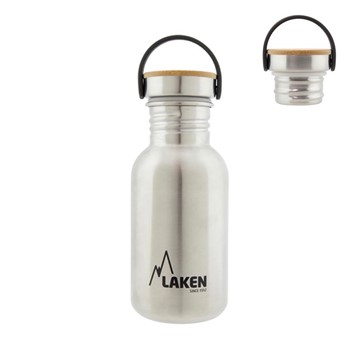 Afbeeldingen van SS Basic Bottle 0.5 Bamboo Silver