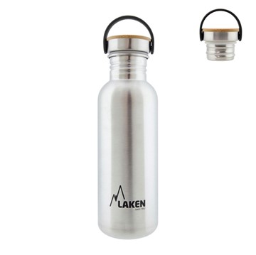 Afbeeldingen van SS Basic Bottle 0.75 Bamboo Silver