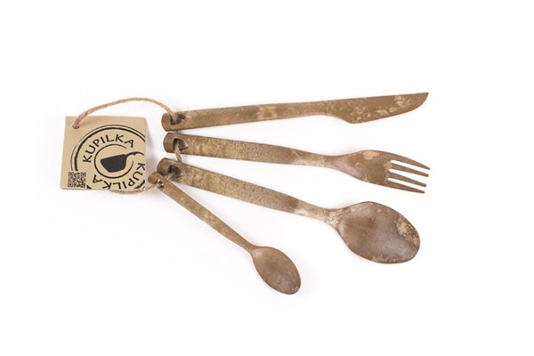 Afbeeldingen van Kupilka Cutlery set brown KCUTBO