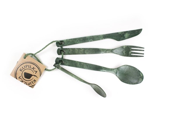 Afbeeldingen van Kupilka Cutlery set green KCUTGO
