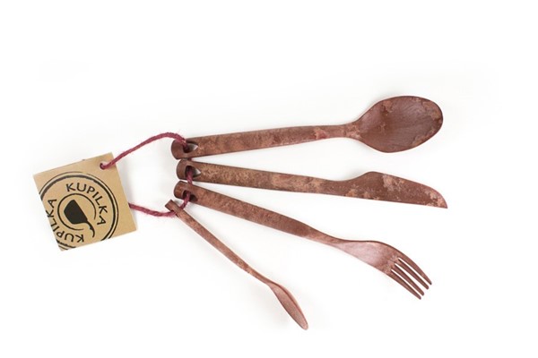 Afbeeldingen van Kupilka Cutlery set red KCUTRO