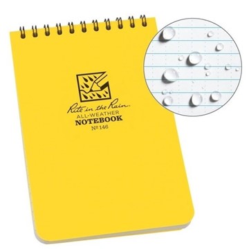 Afbeeldingen van Top spiraal notebook 10x15 cm geel