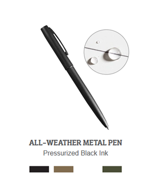 Afbeeldingen van Clicker metal All weather pen