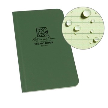 Afbeeldingen van Field Flex cover notebook 10x15 cm groen