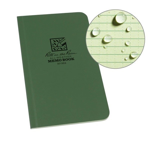 Afbeeldingen van Field Flex cover notebook 10x15 cm groen