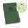 Afbeeldingen van Soft cover notebook 10x15 cm groen