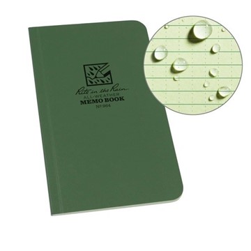 Afbeeldingen van Soft cover notebook 10x15 cm groen