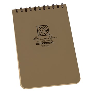 Afbeeldingen van Top spiraal notebook 10x15 cm tan