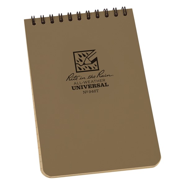 Afbeeldingen van Top spiraal notebook 10x15 cm tan