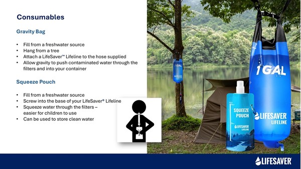 Afbeeldingen van Lifesaver Lifeline Gravity bag